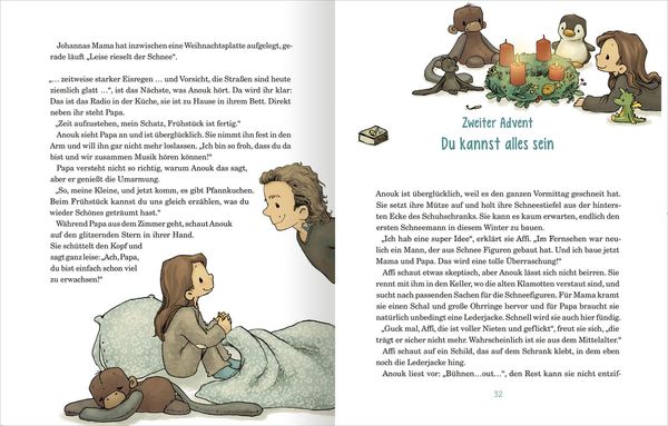 Weihnachtsvorlesebuch Anouk – Empathie, Familie und Fantasie