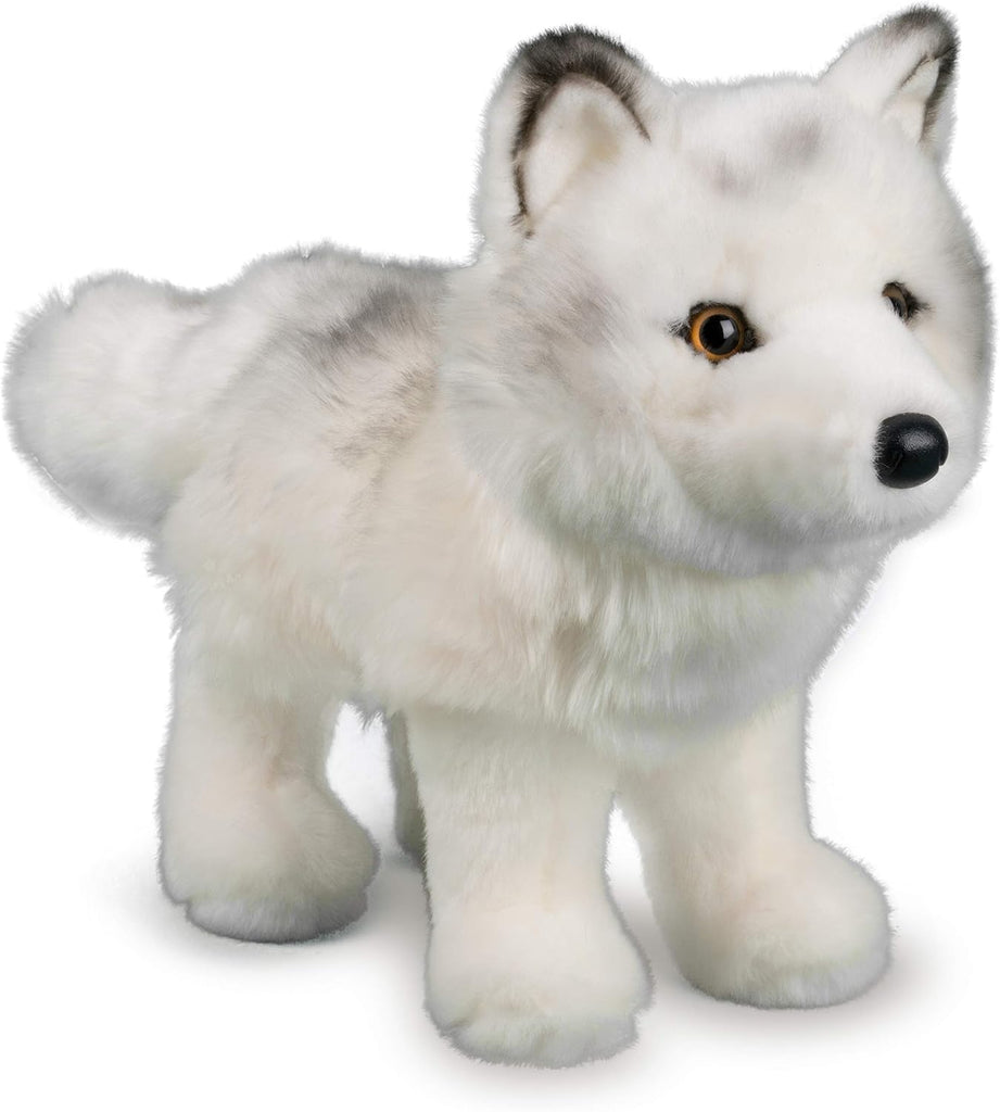 Arctic Fox Stofftier Schneekönigin von Douglas, weiß, 28 cm