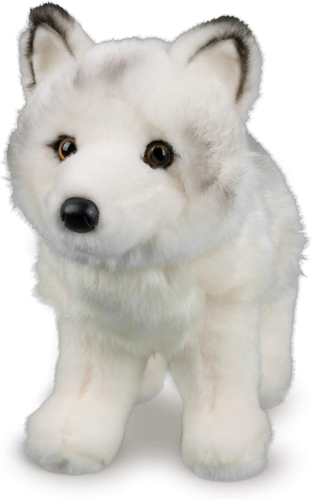 Arctic Fox Stofftier Schneekönigin von Douglas, weiß, 28 cm
