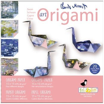 Art Origami - Claude Monet - Schwan - Fridolin