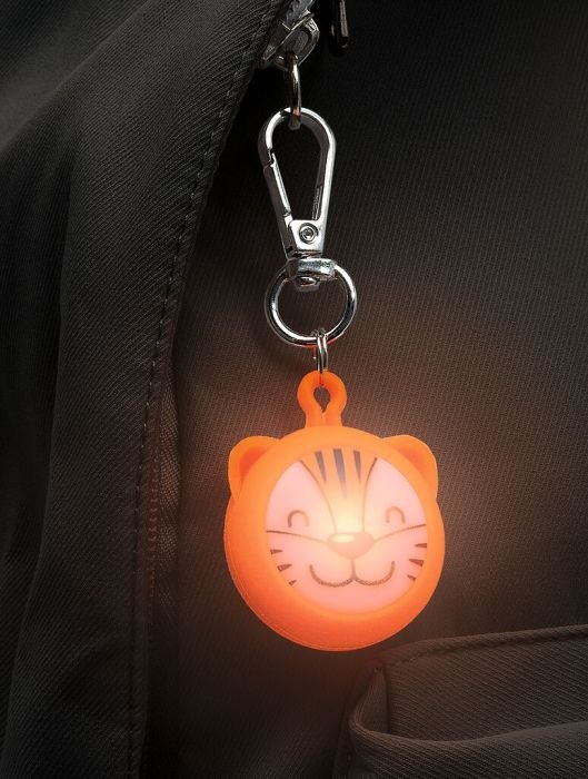 Glow in the Dark LED Anhänger Kinder Tierdesign USB-C