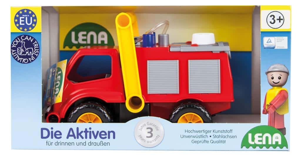 Automodelle Sandspielzeug - Aktive - Feuerwehr 26cm - Simm Spielwaren