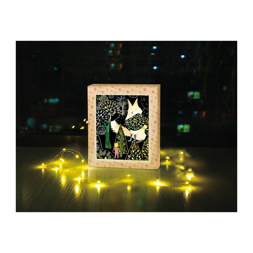 Leuchtkasten mit farbigem Motiv – Avenir Kratzset
