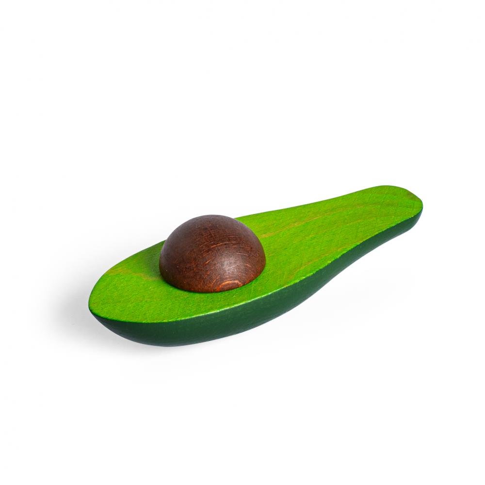 Avocado aus Holz Erzi Zubehör für Kaufladen