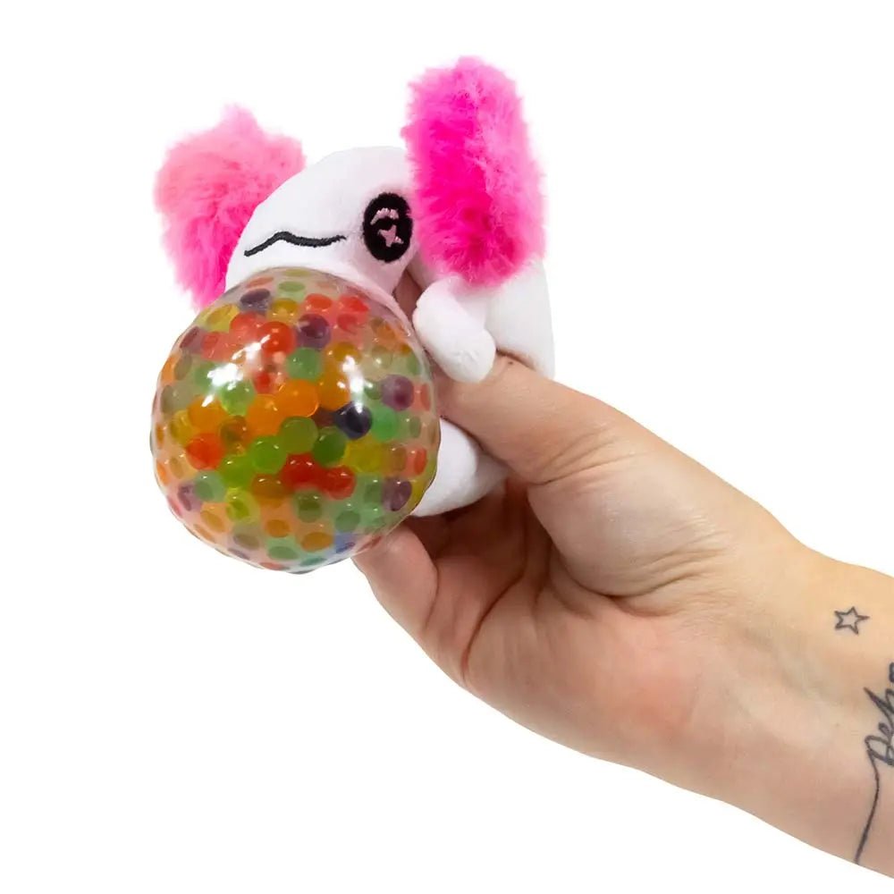 Axolotl - Pearl Squish Ball - Bead Ball - Obilo