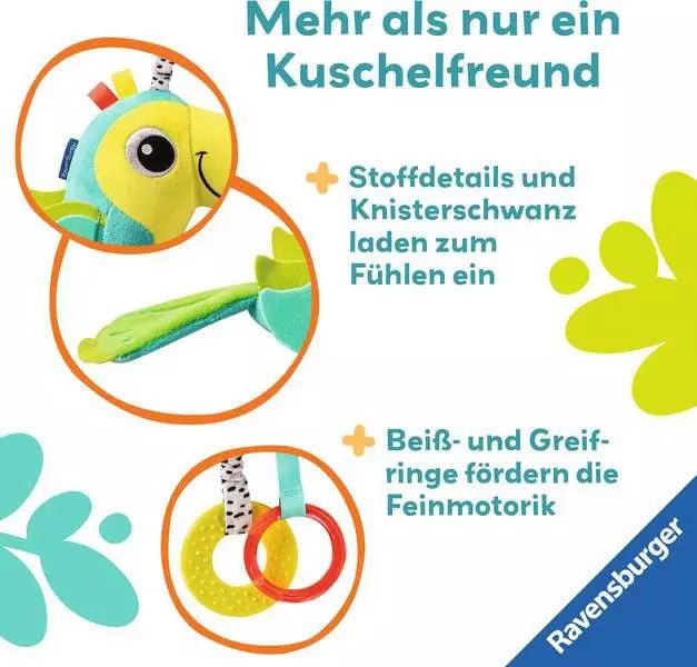 Ravensburger Play+ Baby Activity Tukan Greifspielzeug
