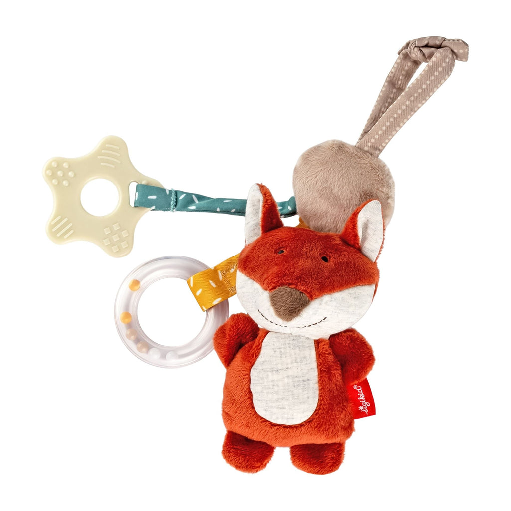Baby Spielanhänger Fuchs mit Rassel Beißring sigikid PlayQ