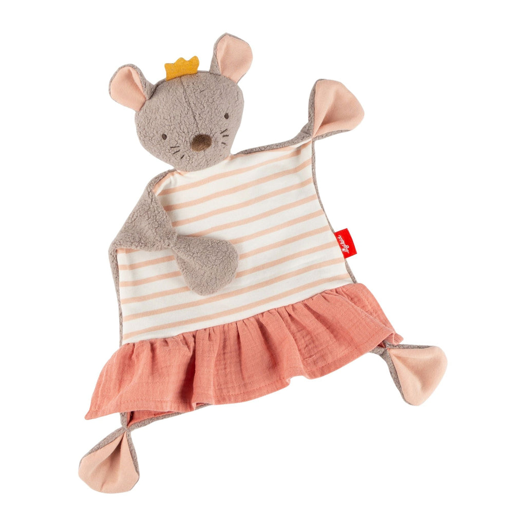 Maus Prinzessin Schnuffeltuch Baumwolle sigikid Baby 0‑36 Monate
