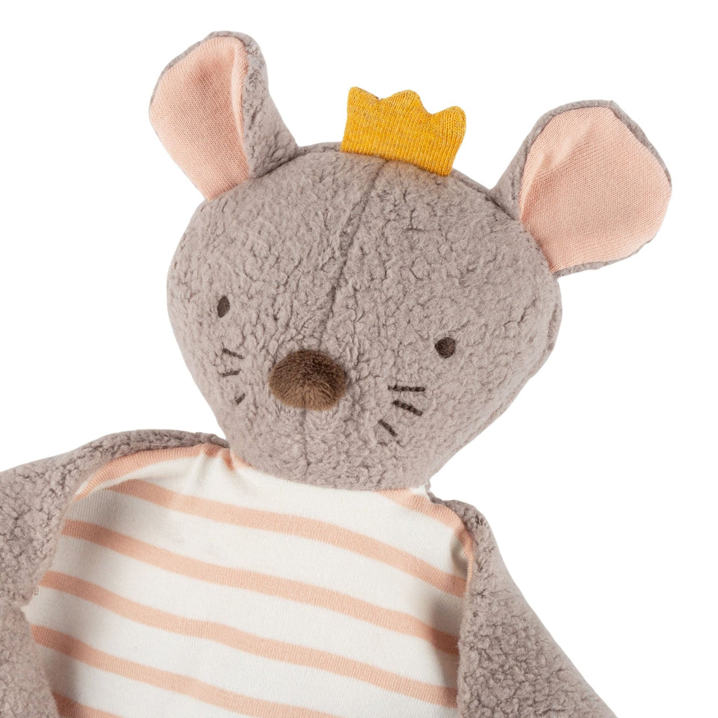 babyschnuffeltuch Maus Prinzessin aus Baumwolle ab Geburt
