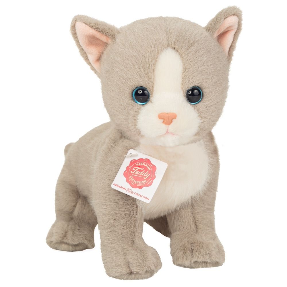 Babykatze grau 24 cm - Hermann Teddy