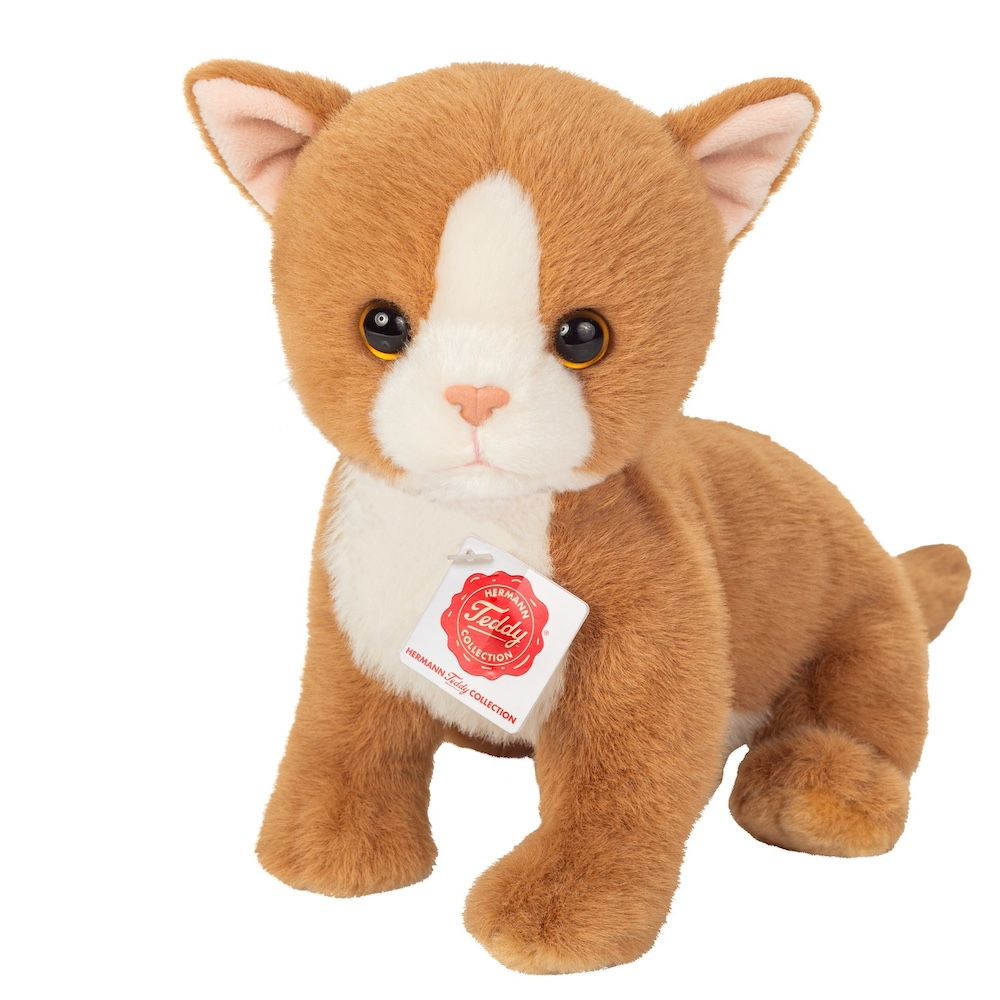 Babykatze rot 24 cm - Hermann Teddy