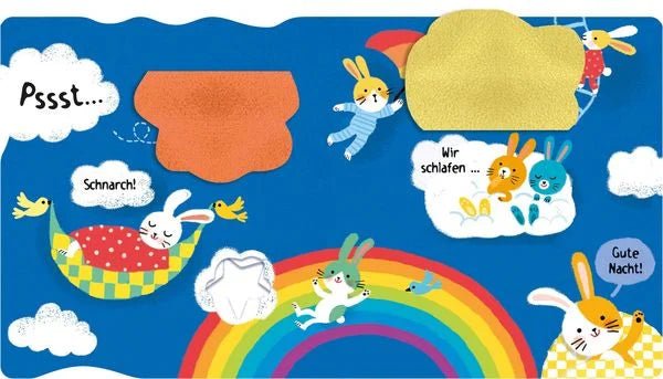 Spielbuch für Babys mit Schiebern und Fühlelementen robust verarbeitet
