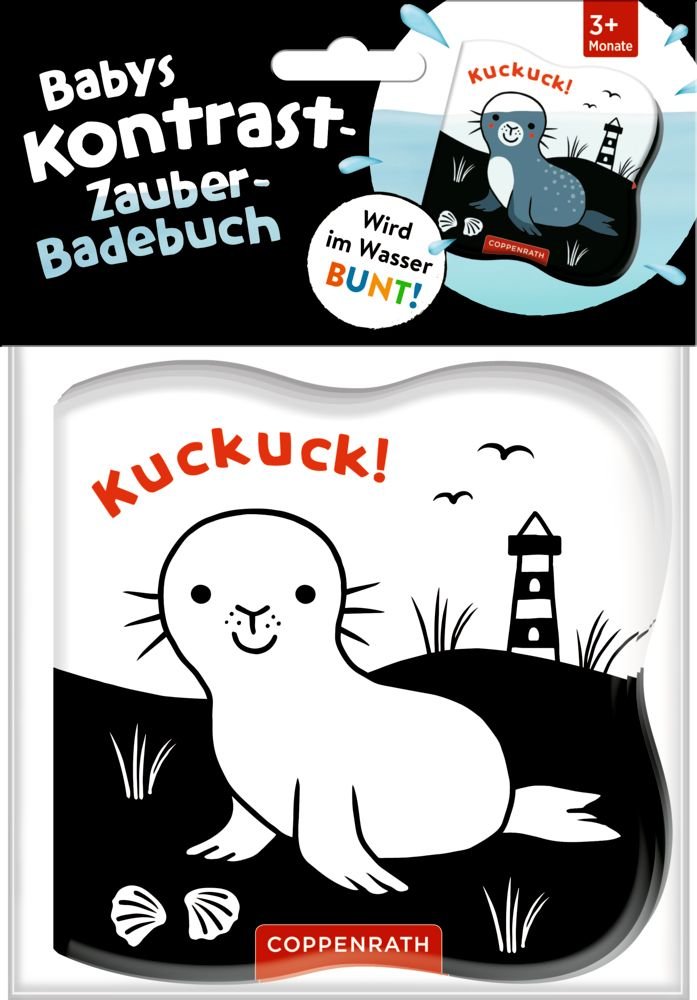 Badebuch Kuckuck Farbwechsel für Babys Coppenrath Wasserspielzeug