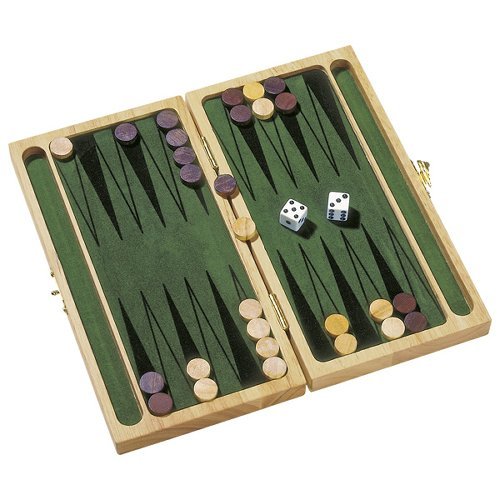 Backgammon 25,5 x 24 x 4 cm - Goki