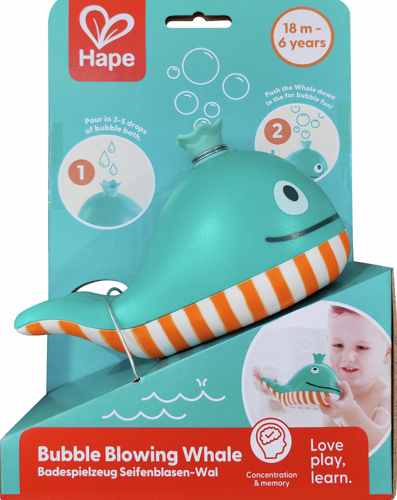 Hape Blubberwal – sicher, robust und leicht zu bedienen