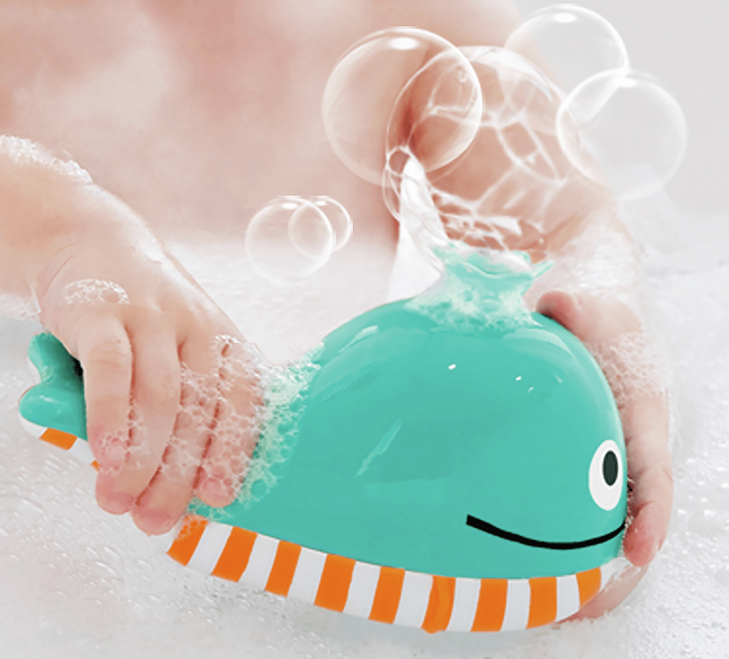 Badewannenspielzeug mit Schwimm- und Blubberfunktion