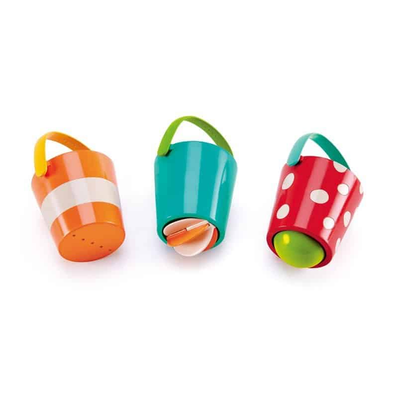 Badewannespielzeug - Buntes Eimer - Set         - Hape