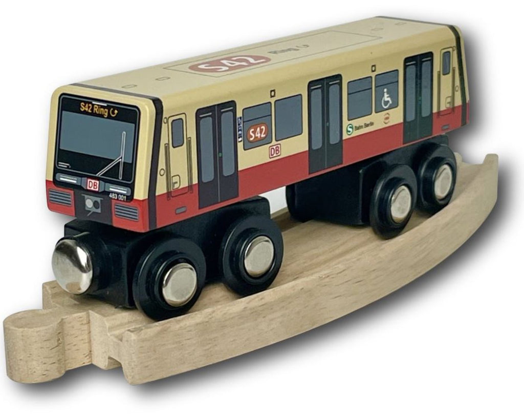 Bahn - Holz S - Bahn Berlin Linie S42 - Bauer & Sohn