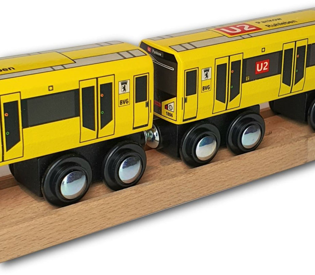Bahn - Holz U - Bahn Berlin Linie U2 - Bauer & Sohn