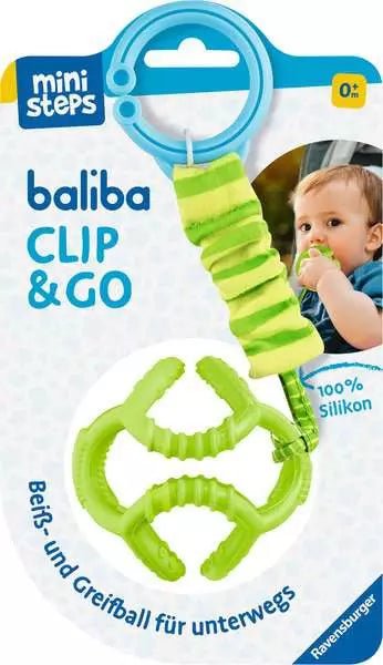 baliba Clip and Go grün Babyspielzeug ab 0 Monaten
