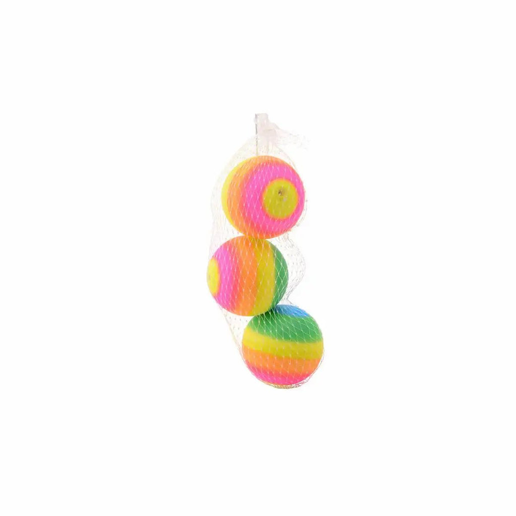 Aufblasbarer Regenbogen-Ball 3er-Set für Kinder ab 3 Jahren im Garten