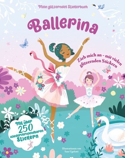 Ballerina (Mein glitzerndes Stickerbuch) - White Star