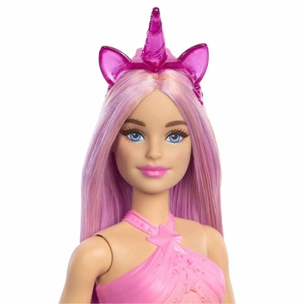 Barbie Core Unicorn Mattel Puppe fantasie Haarband + Schwanz