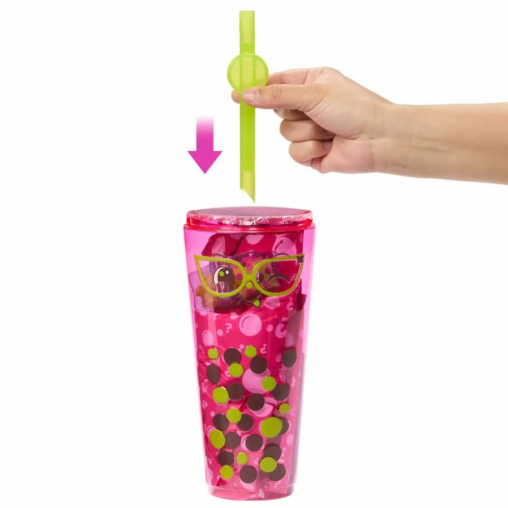 Barbie Pop Reveal Boba Berry Bliss mit Slime Becher Accessoires und Duft