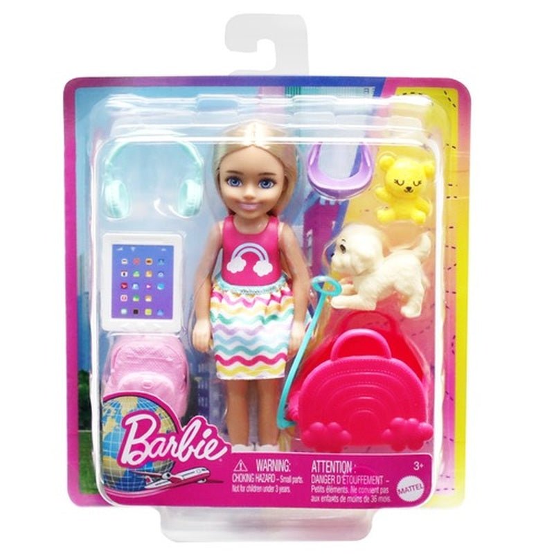 Barbie Travel Chelsea mit Hündchen - Mattel