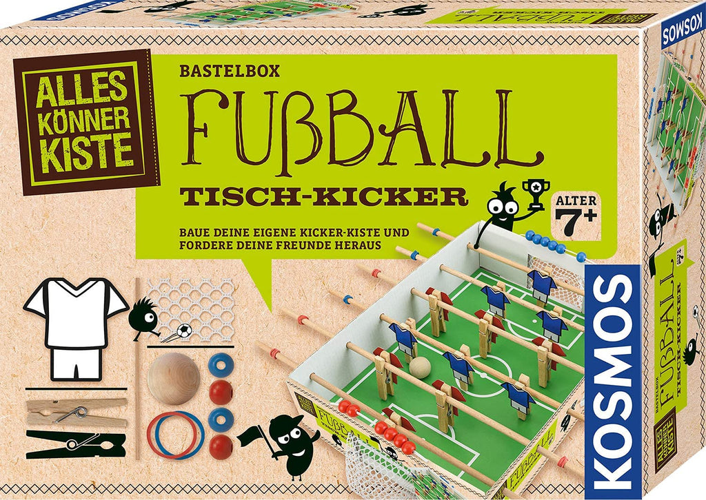 Kosmos Bastelset – DIY-Fußball Tisch-Kicker für Kinder ab 7 Jahren