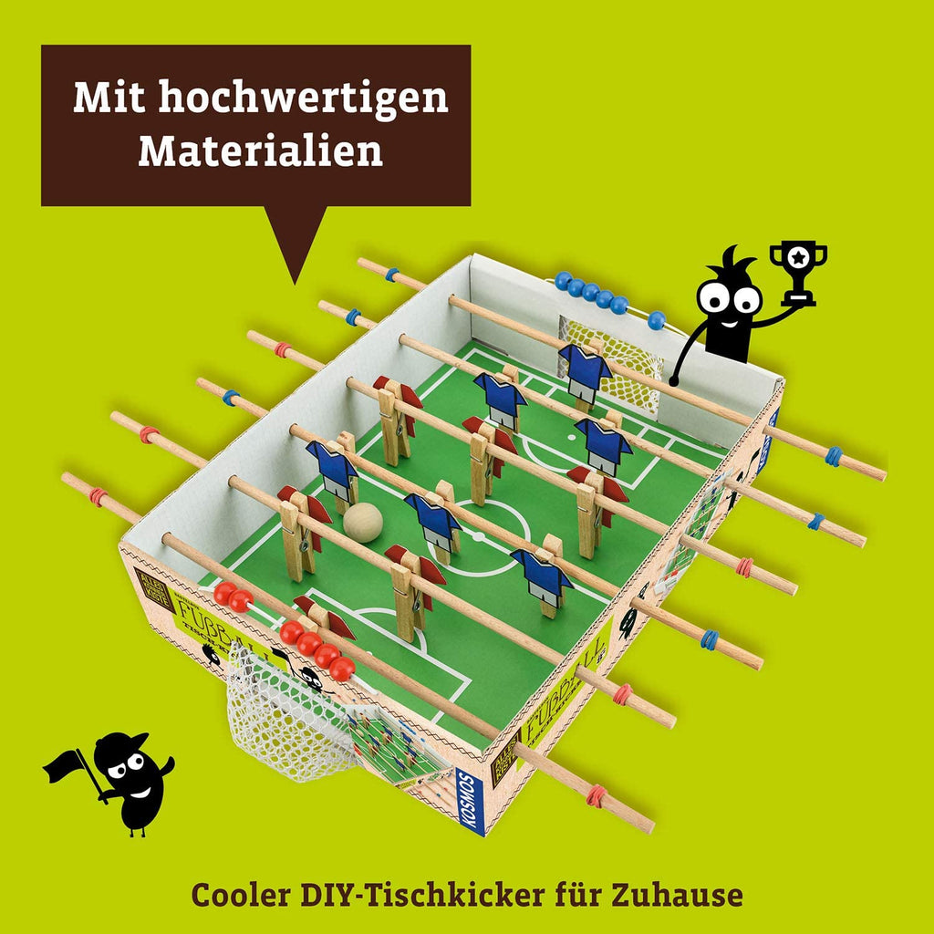 Kosmos Bastelset – DIY-Fußball Tisch-Kicker für Kinder ab 7 Jahren