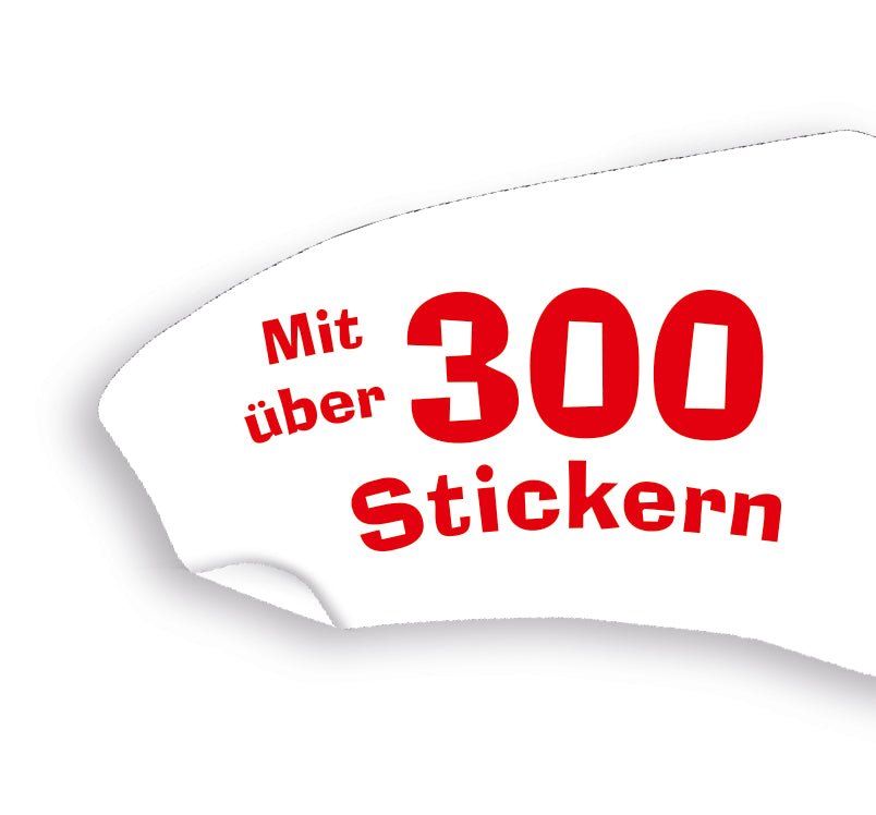 Basteln - WWW Stickerheft: Dinosaurier - Ravensburger