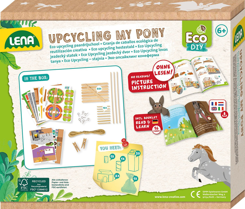 Bastelset - Lena Eco Upcycling My Pony - Simm Spielwaren