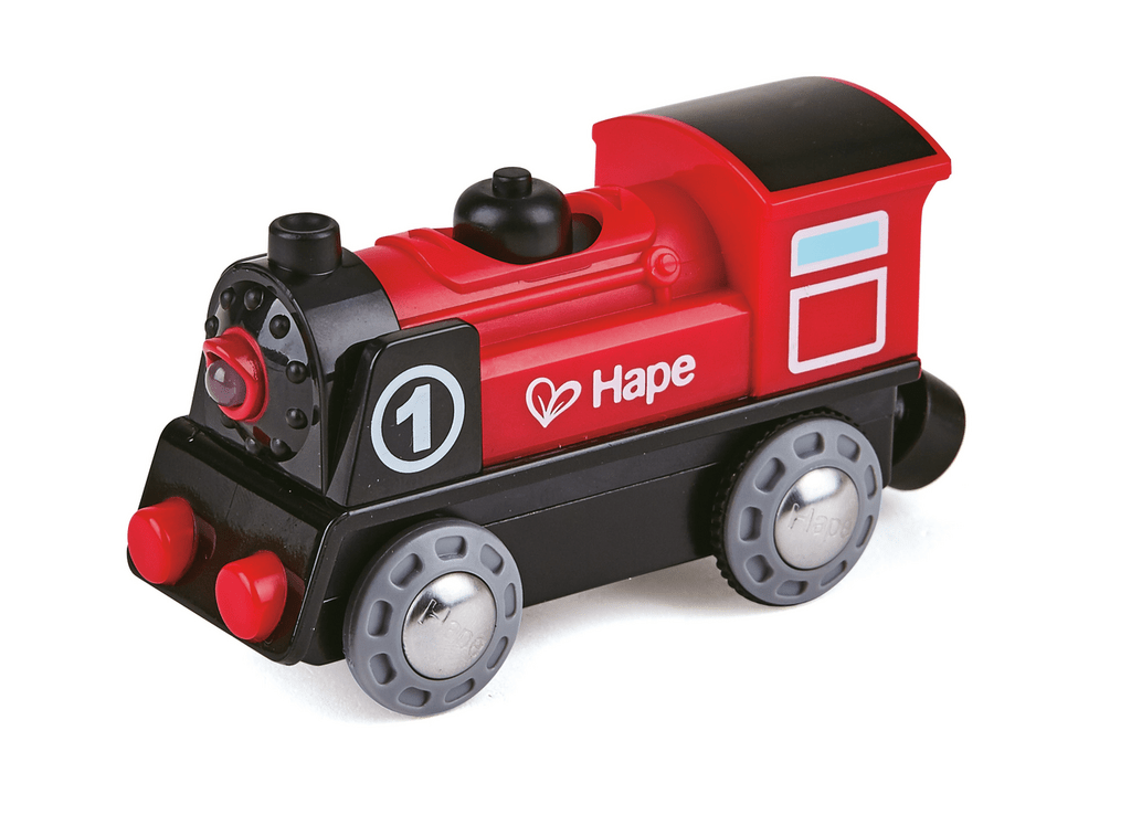 Hape Batteriebetriebene Lokomotive Nr. 1 mit Licht
