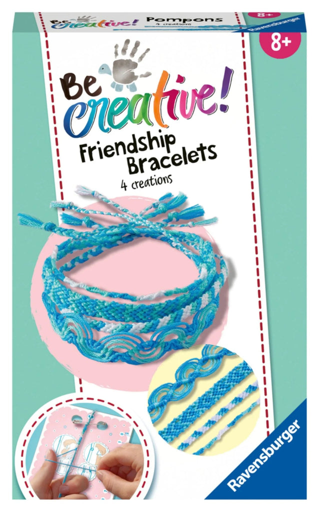 BeCreative! Friendship Bracelets, Freundschaftsbändchen, Bastelset - Ravensburger