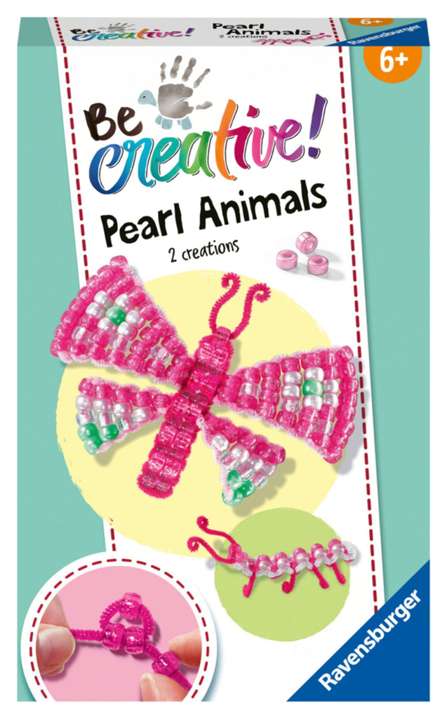 BeCreative! Pearl Animals Schmetterling, DIY - Bastelset - Ravensburger