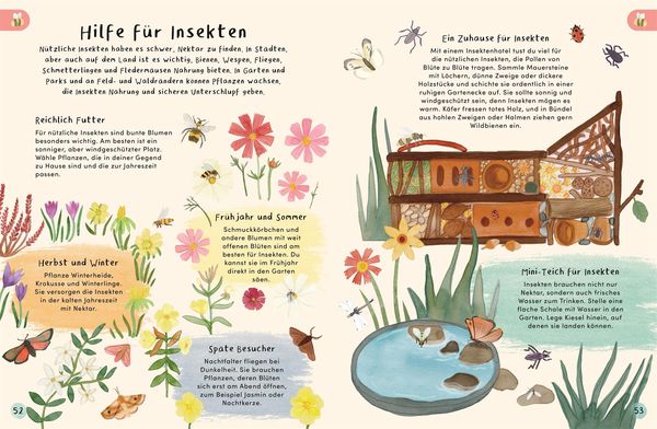 Bei mir blüht’s! – Umweltfreundliches Gartenbuch für Kinder