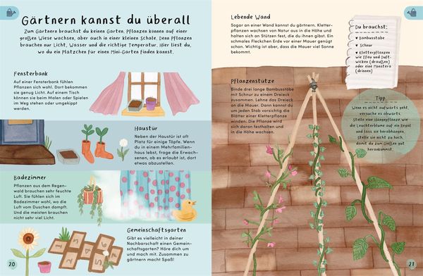 Bei mir blüht’s! – Umweltfreundliches Gartenbuch für Kinder