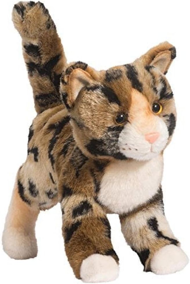 Bengalkatze Stofftier Tashette von Douglas, exotisch gemustert, 25 cm hoch