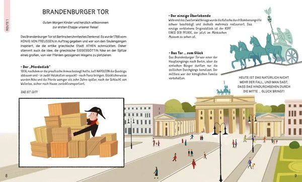 Kinderbuch Berlin entdecken ab 6 Jahren mit Sehenswürdigkeiten