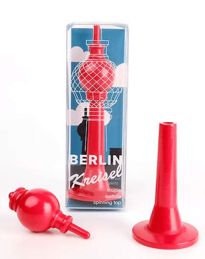 Berlin Kreisel Fernsehturm – Holzkreisel aus Ahorn, Souvenir & Spielzeug
