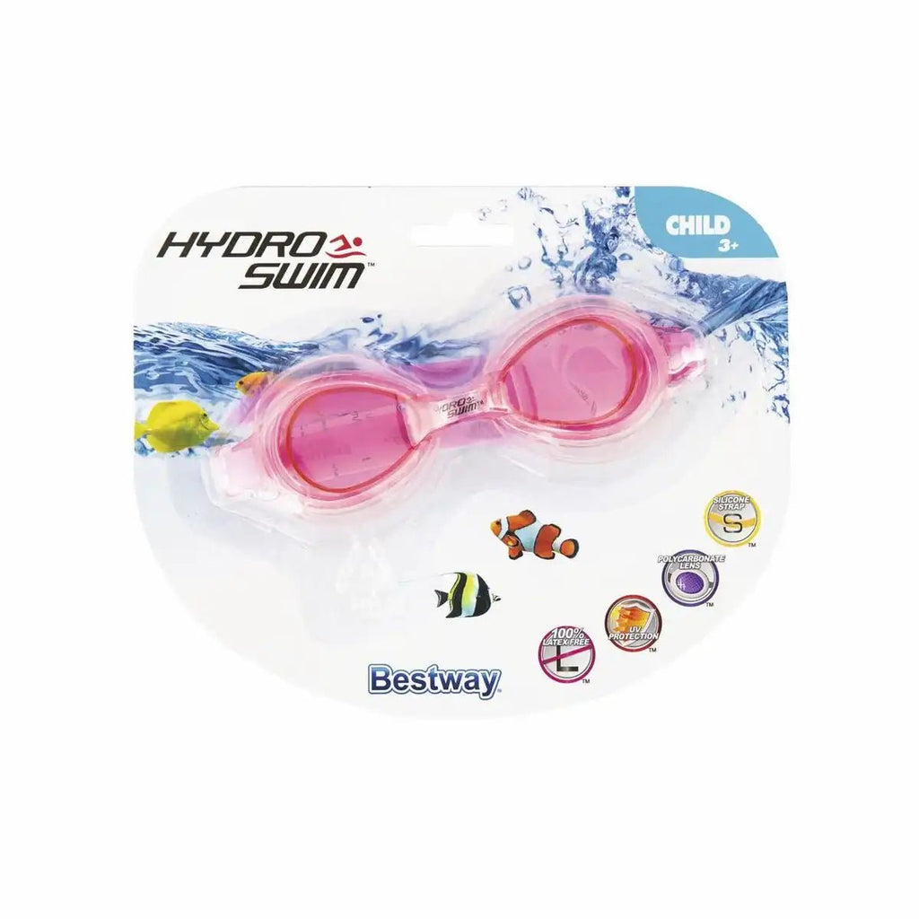 Bunte Kinder-Schwimmbrille Bestway Hydro Swim 3‑6 Jahre