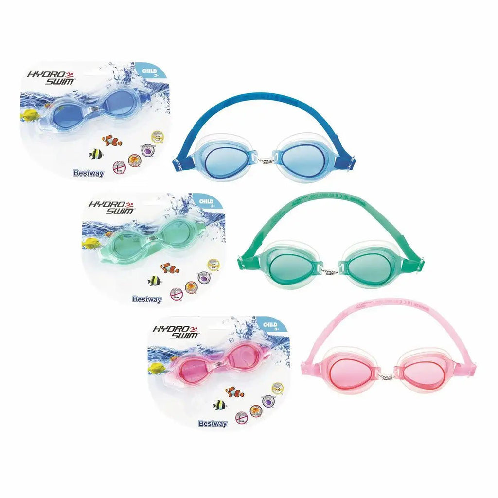 Bestway Hydro-Swim Kinder-Schwimmbrille ab 3 Jahre sortiert