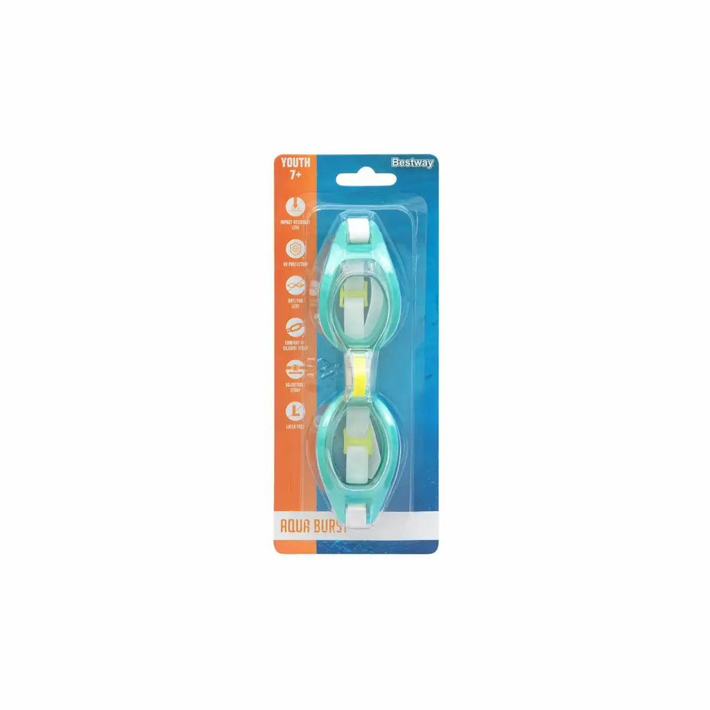 Grüne Schwimmbrille Bestway Wave Crest für Jungen und Mädchen ab 7