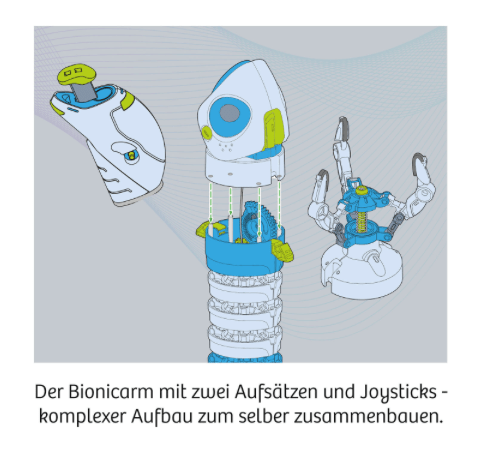 Bionic Robotic Arm Kosmos Roboterarm mechanisch bauen