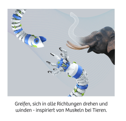 Bionic Robotic Arm Kosmos Flex-Greifarm Modellbau