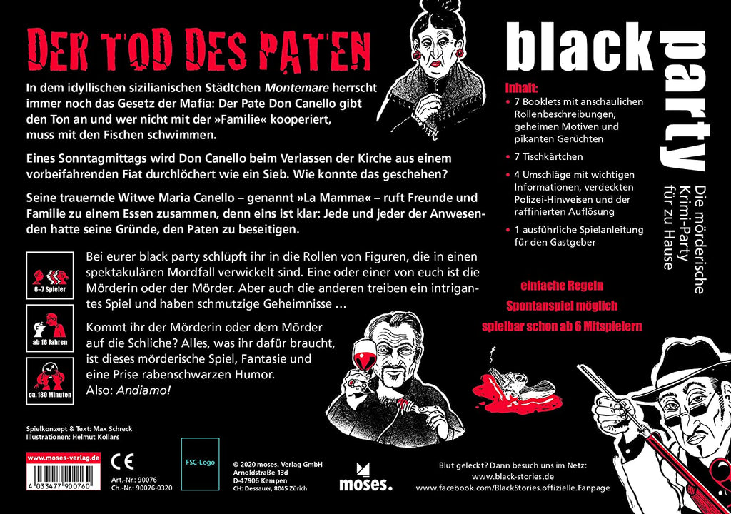 Black Party: Der Tod des Paten - Moses