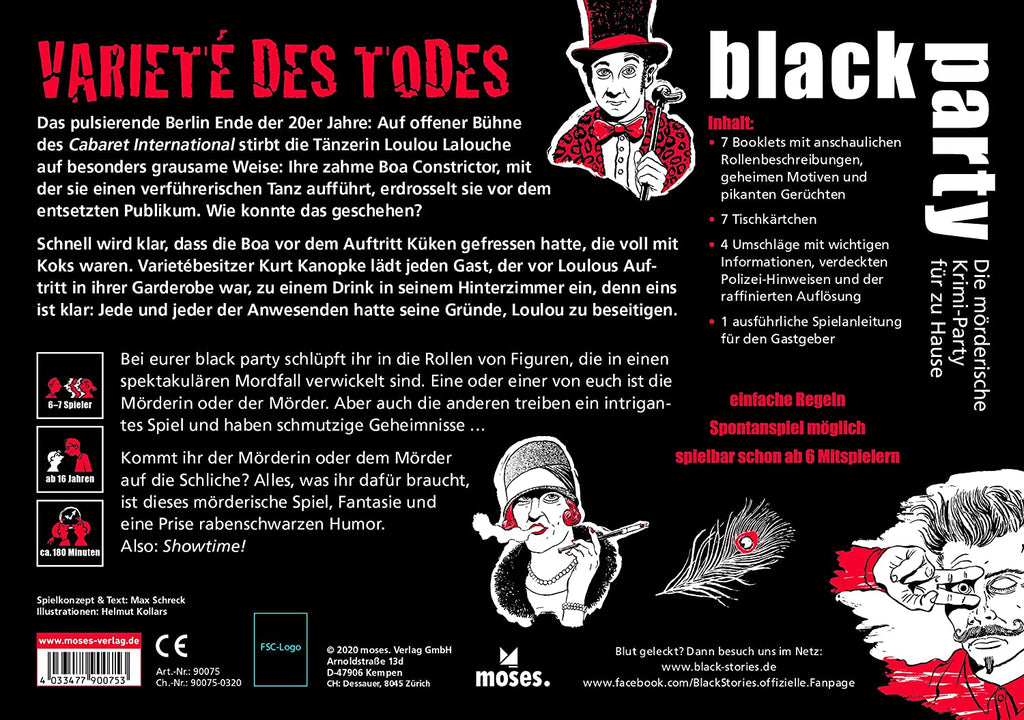 Black Party: Varieté des Todes - Moses