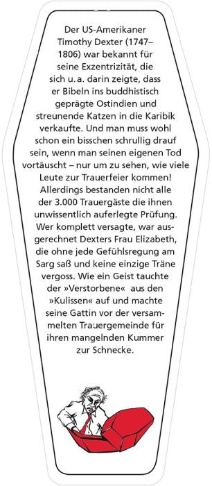 black stories Ab in die Kiste – Rätselspiel in Sargbox mit Sound