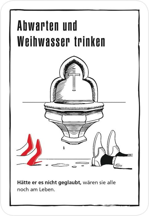 black stories Holy Shit – 50 rabenschwarze Rätsel über Religion vom Moses Verlag